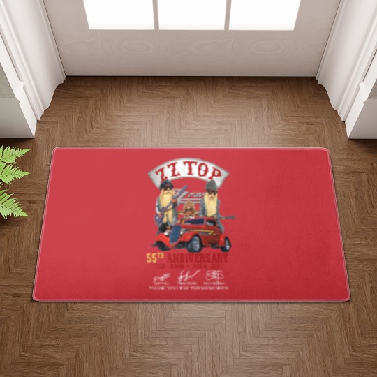 Discover ZZ Top 55th Anniversary Doormats