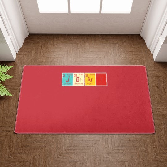 Discover Library Periodic Table Library Reading Book Worms Doormats
