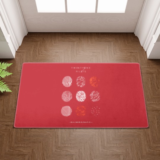 Discover Pilotss band blurryface album logo Doormats