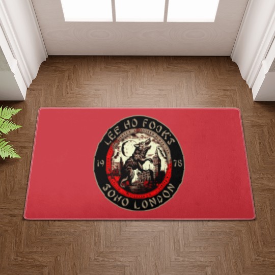 Discover Lee Ho Fooks - Soho London - 1978 - Warren Zevon - Werewolves of London - Block Print Doormats