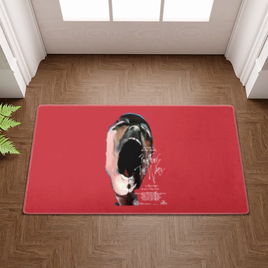 Discover The Pink Wall Poster Doormats