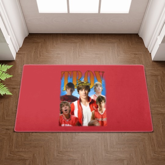 Discover Troy Bolton Doormats, Zac Efron Merchandise, Zac Efron Doormats, Zac Efron Doormats