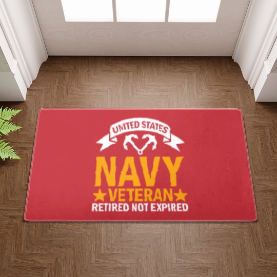 Discover United States Navy Veteran Doormats, Navy Veteran Doormats, US Navy Veteran Doormats