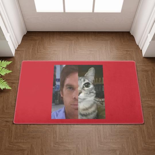 Discover Dext Morgan Doormats, Funny Cat Meme Doormats, Unisex Heavy Cotton Doormats, Gift for Dexter Fans, TV Show Fan Doormats