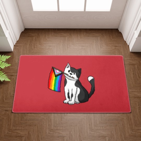 Discover Progress Pride  Pride Cat Doormats