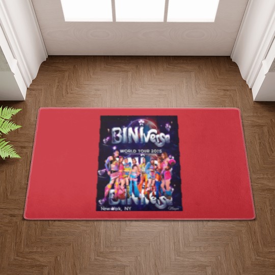 Discover BiniVerse World Tour 2025 Concert Doormats, Bini Blooms Concert Doormats, bini tour concert 2025