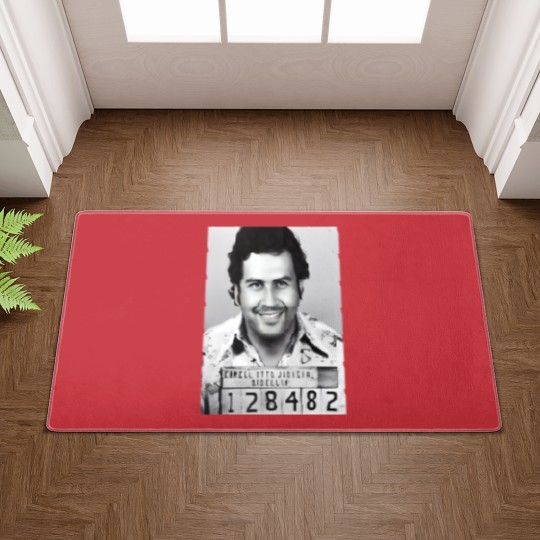 Discover Pablo Escobar Mugshot Premium Doormats