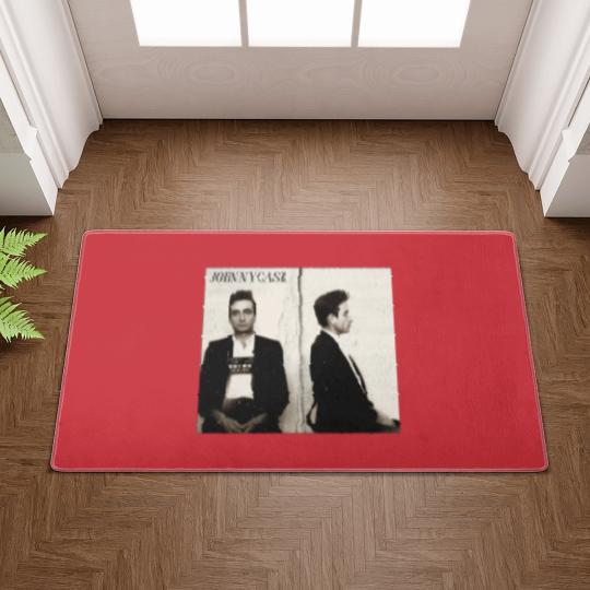 Discover Johnny Cash Mugshot Country Rock Doormats. Johnny Cash