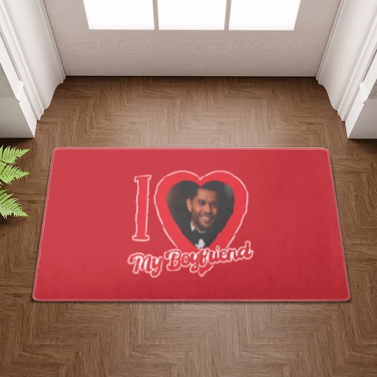Discover I Love My Boyfriend Weeknd, Abel Unisex Heavy Cotton Doormats