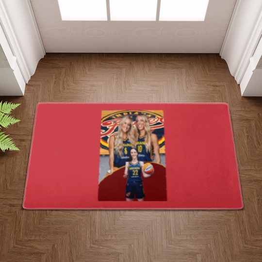 Discover Lexie Hull & Sophie Cunningham Indiana Fever Vintage Trio Doormats – Step Sisters Doormats