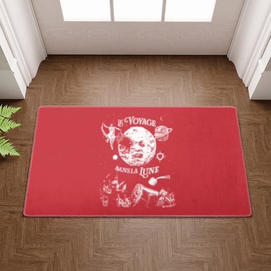 Discover A Trip To The Moon Le Voyage Dans La Lune 1902 Silent Film Unisex Classic Doormats