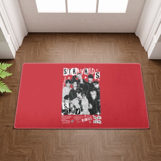 Discover Vintage Stray Kids World Tour 2025 Comfort Color Doormats Maniac Kpop Concert Fan Made 2025 Doormats