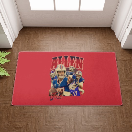 Discover Josh Allen Doormats, American Football MVP Player