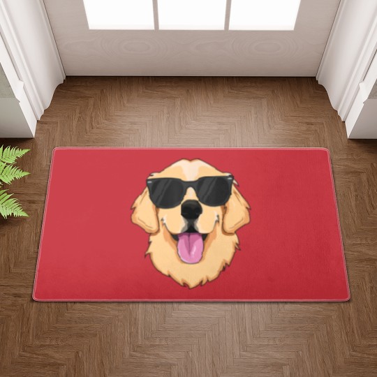 Discover Golden Retriever for Boys Girls Sunglasses Doormats Doormats