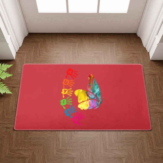 Discover Autism Awareness Day - Autism Butterfly Doormats