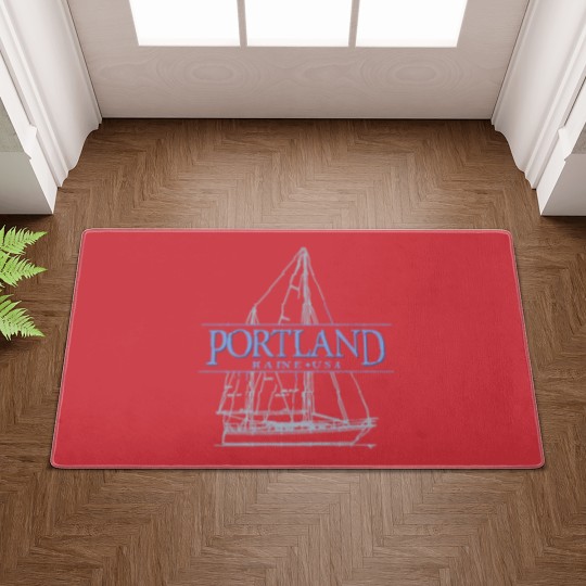Discover Portland Maine Sailing Doormats