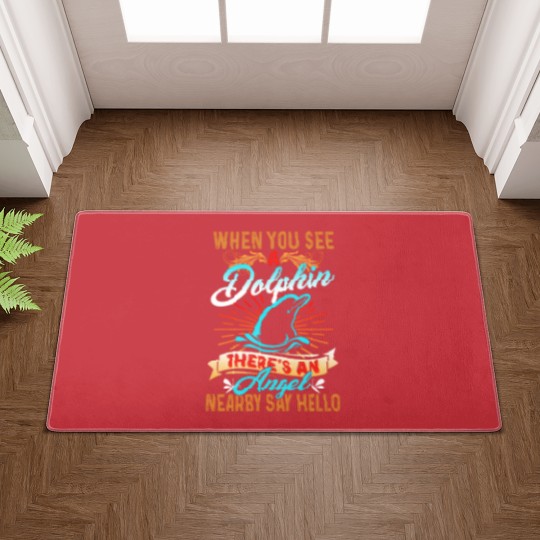 Discover Dolphin Doormats - Dolphin Angel Doormats Doormats