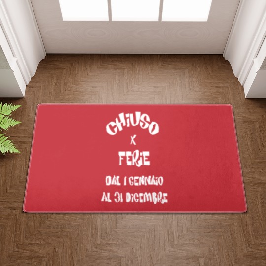 Discover Chiuso X Ferie Dal 1 Gennaio Al 31 Dicembre Doormats