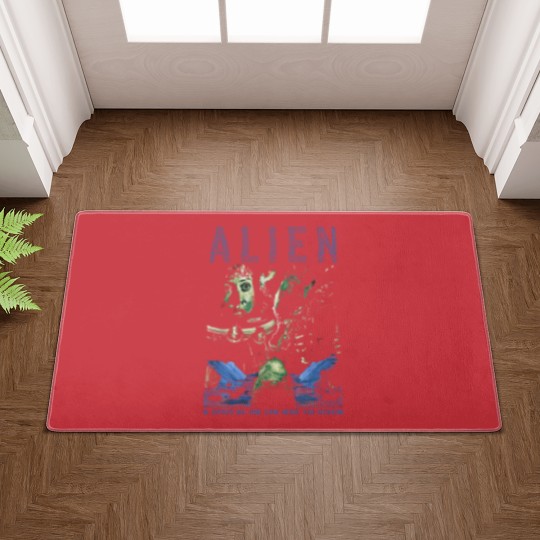 Discover Alien In Space No Once Can Hear You Scream 1979 Retro Sci-Fi Horror Unisex Classic Doormats