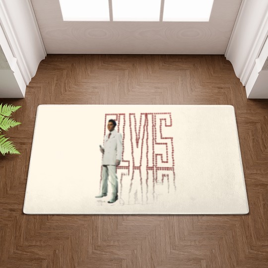 Discover Elvis Presley - White Suit Adult Doormats