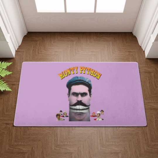 Discover Vintage Doormats Monty Python's Flying Circus V1 NATURAL