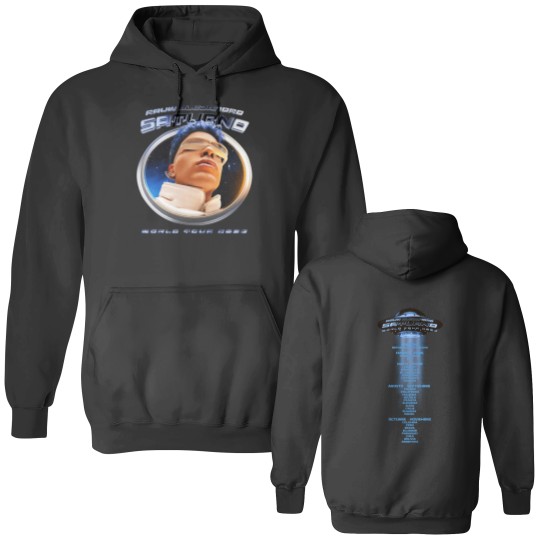 Discover Rauw Alejandro World Tour 2023 Double Sided Hoodies