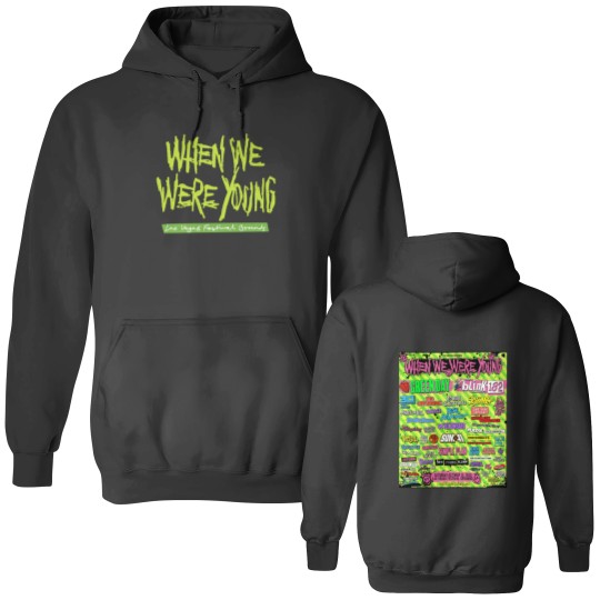 Discover Version 2 When We Were Young Festival 2023 Double Sided Double Sided Hoodies