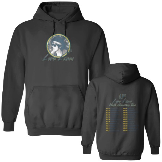 Discover LP Love Lines North American Tour 2023 Double Sided Hoodies, LP 2023 Tour Double Sided Hoodies