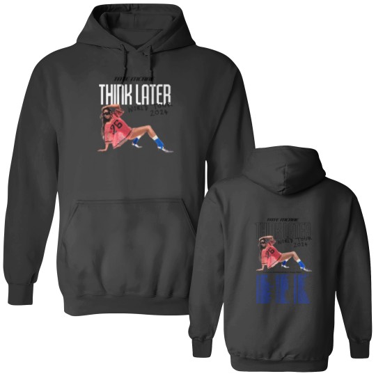 Discover Tate McRae The Think Later World Tour 2024 Double Sided Hoodies