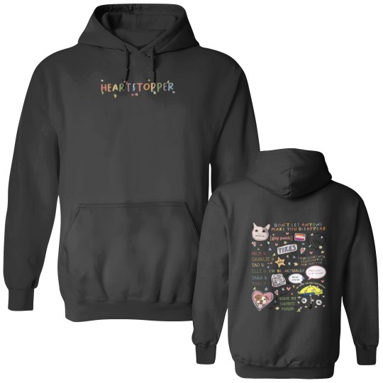Discover Vintage Heartstopper Season 2 Double-Sided Hoodies