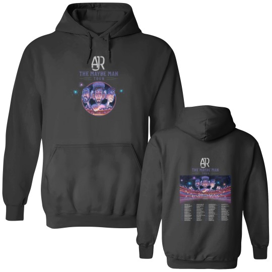 Discover AJR The Maybe Man Tour 2024 Tour Double Sided Hoodies, AJR Band Fan Double Sided Hoodies