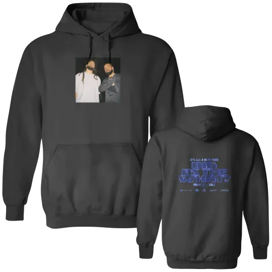 Discover Drake and J.Cole Big As A What Tour 2024 Double Sided Hoodies, Gift Fans Music Double Sided Hoodies