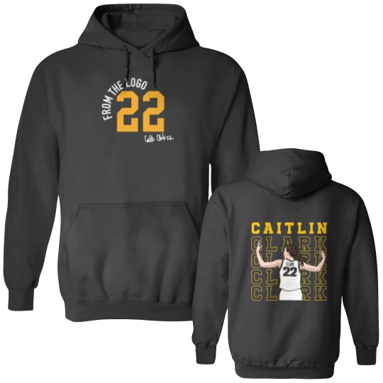 Discover Caitlin Clark Double Sided Hoodies, American Clark 22 Basketball