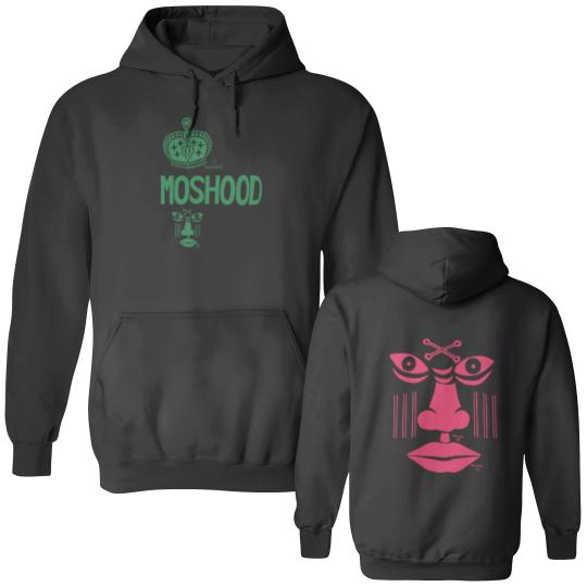 Discover 80s Moshood Afrikan Spirit Double Face Double Sided Hoodies  -
