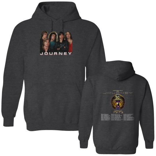 Discover Journey Freedom Tour 2024 Double Sided Hoodies, Journey With Toto 2024 Double Sided Hoodies