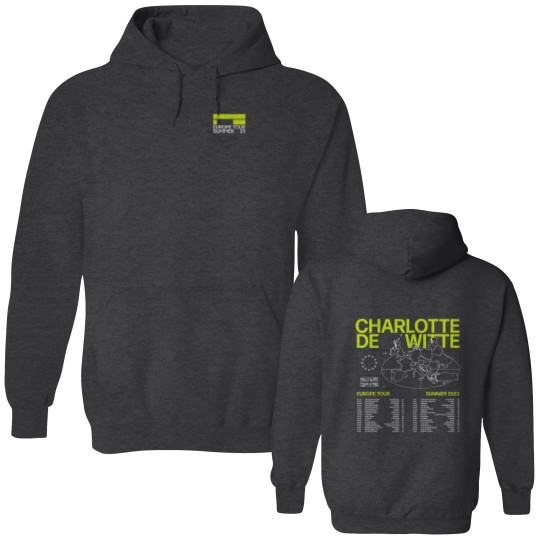Discover Charlotte de Witte Europe Tour 2023 Double Sided Hoodies, Charlotte de Witte Fan Double Sided Hoodies