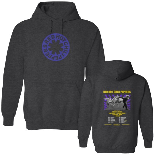 Discover Red Hot Chili Peppers Unlimited Love Tour 2024 Double Sided Hoodies