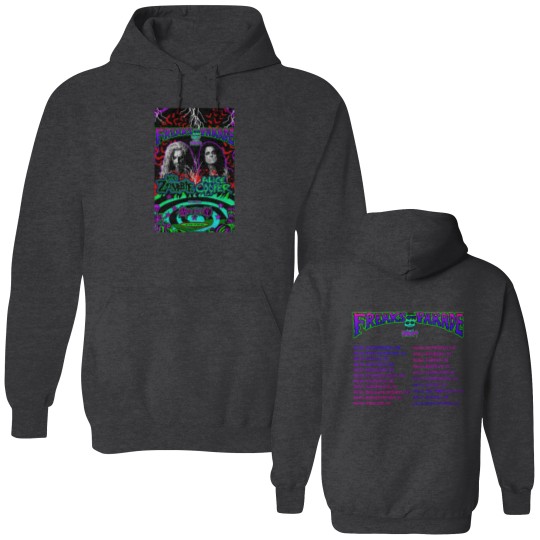 Discover Rob Zombie and Alice Coopers Freaks On Parade 2024 Tour Double Sided Hoodies