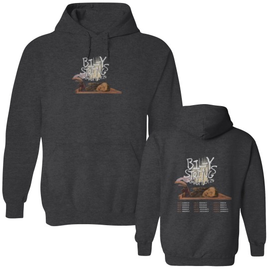 Discover Billy Strings 2024 Concert Double Sided Hoodies, Billy Strings Summer 2024 Tour Double Sided Hoodies