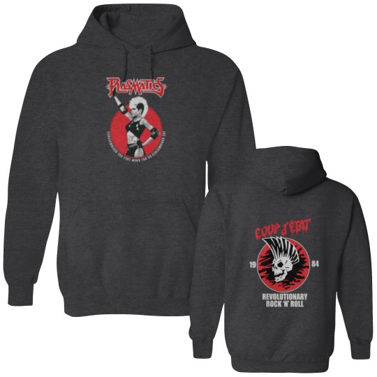 Discover Vtg Plasmatics Wendy O Williams Cotton S-5XL Unisex Black 2 Sided Double Sided Hoodies