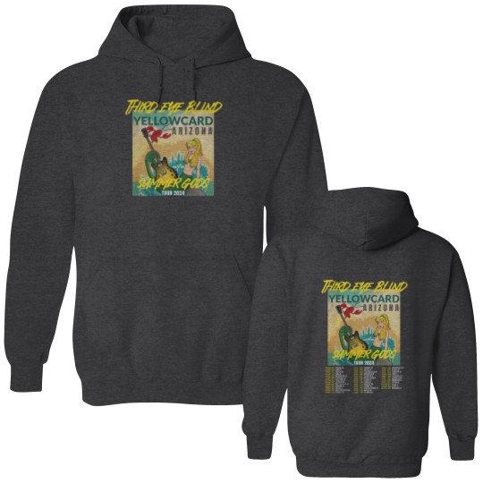 Discover Third Eye Blind 2024 Tour Double Sided Hoodies