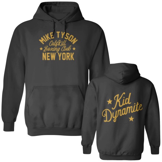 Discover Kid Dynamite Classic  Mike Tyson Front & Back Graphic Unisex Double Sided Hoodies
