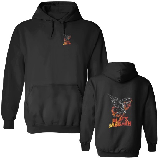Discover Black Sabbath Band Double Sided Hoodies, Ozzy Osbourne, Black Sabbath Heavy Metal Double Sided Hoodies