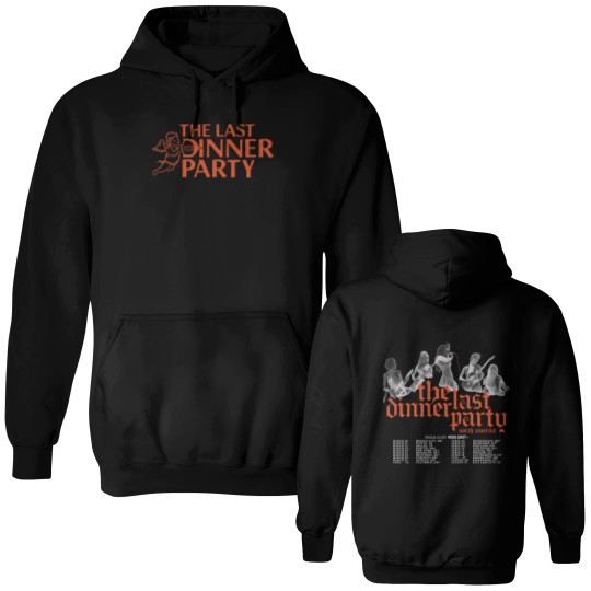 Discover The Last Dinner Party 2024 Tour Double Sided Hoodies, The Last Dinner Party 2024 Concert Double Sided Hoodies
