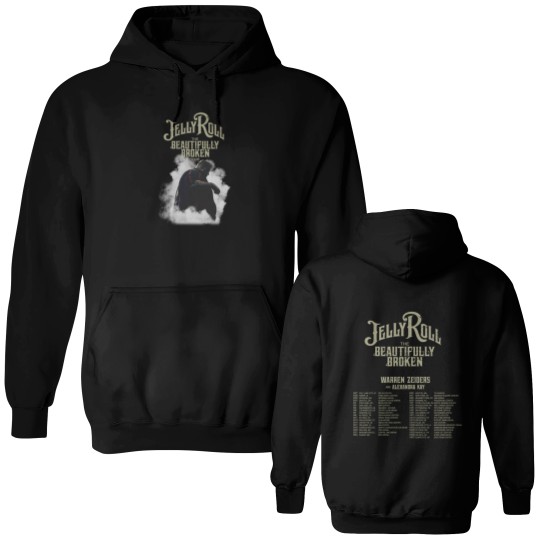 Discover Jelly Roll 2024 Tour Double-Sided Hoodie