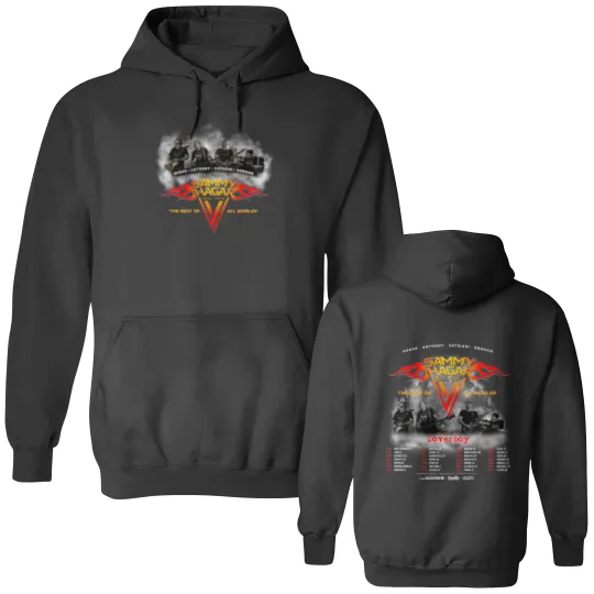 Discover Sammy Hagar The Best of All Worlds 2024 Tour Double Sided Hoodies