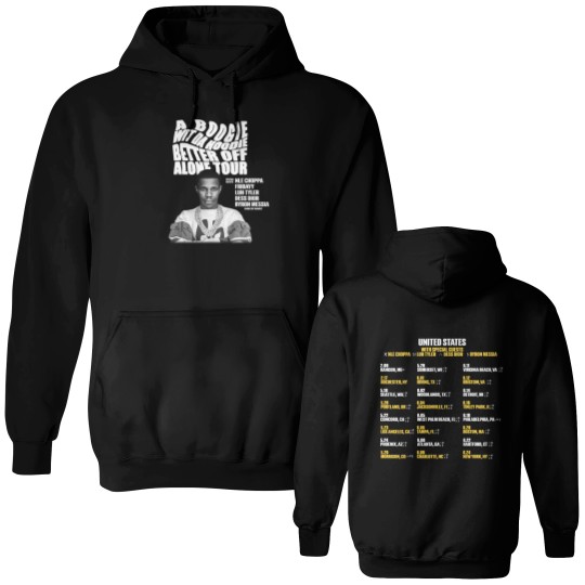 Discover A Boogie Wit A Double Sided Hoodie: Better Off Alone Tour 2024