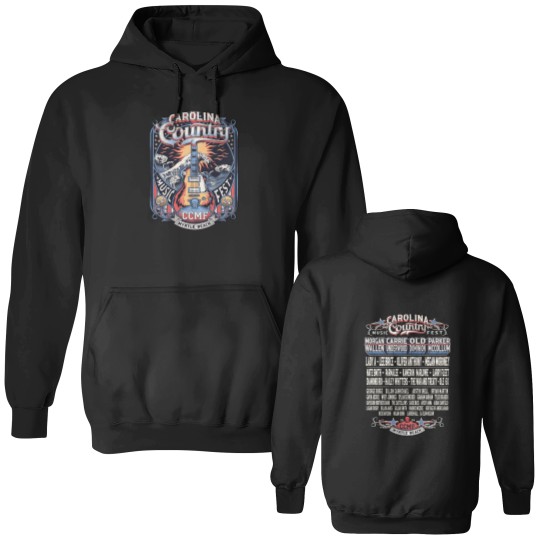 Discover CAROLINA COUNTRY MUSIC FESTIVAL 2024 Double Sided Hoodies