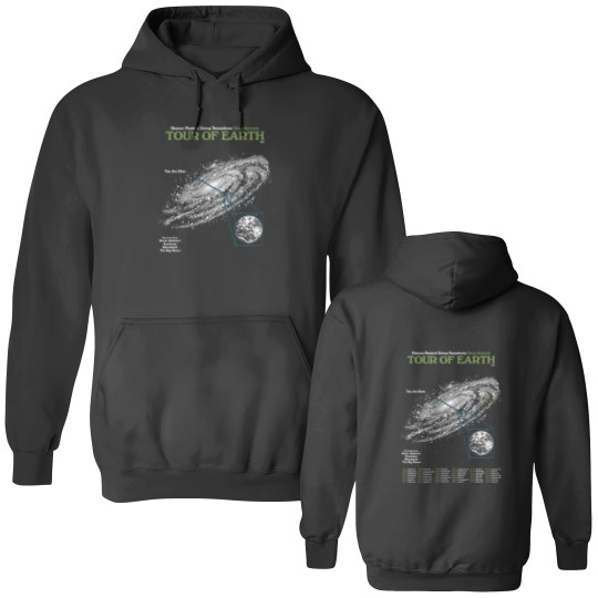 Discover Glass Animals - Tour of Earth 2024 Double Sided Hoodies, Glass Animals Band Fan Double Sided Hoodies