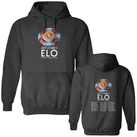 Discover Jeff Lynne's ELO - The Over and Out Tour 2024 Double Sided Double Sided Hoodies